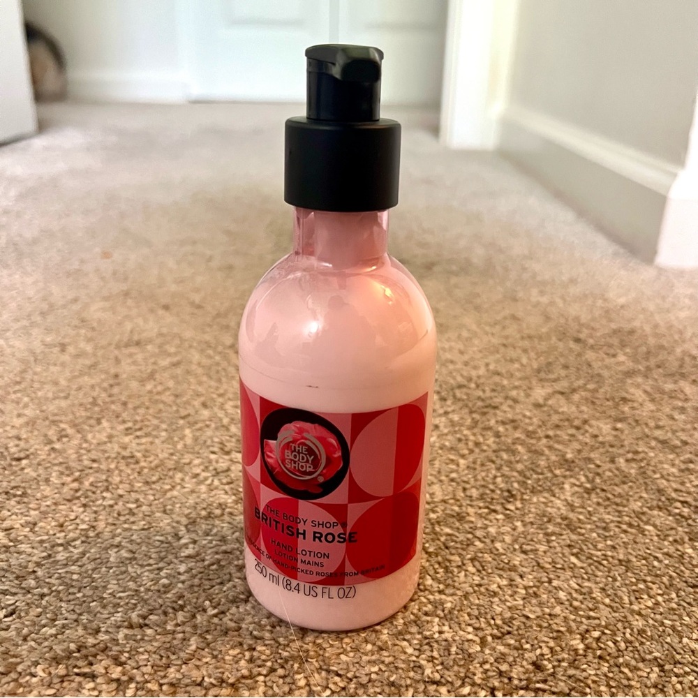 The Body Shop British Rose Hand Lotion - 8.4 fl oz